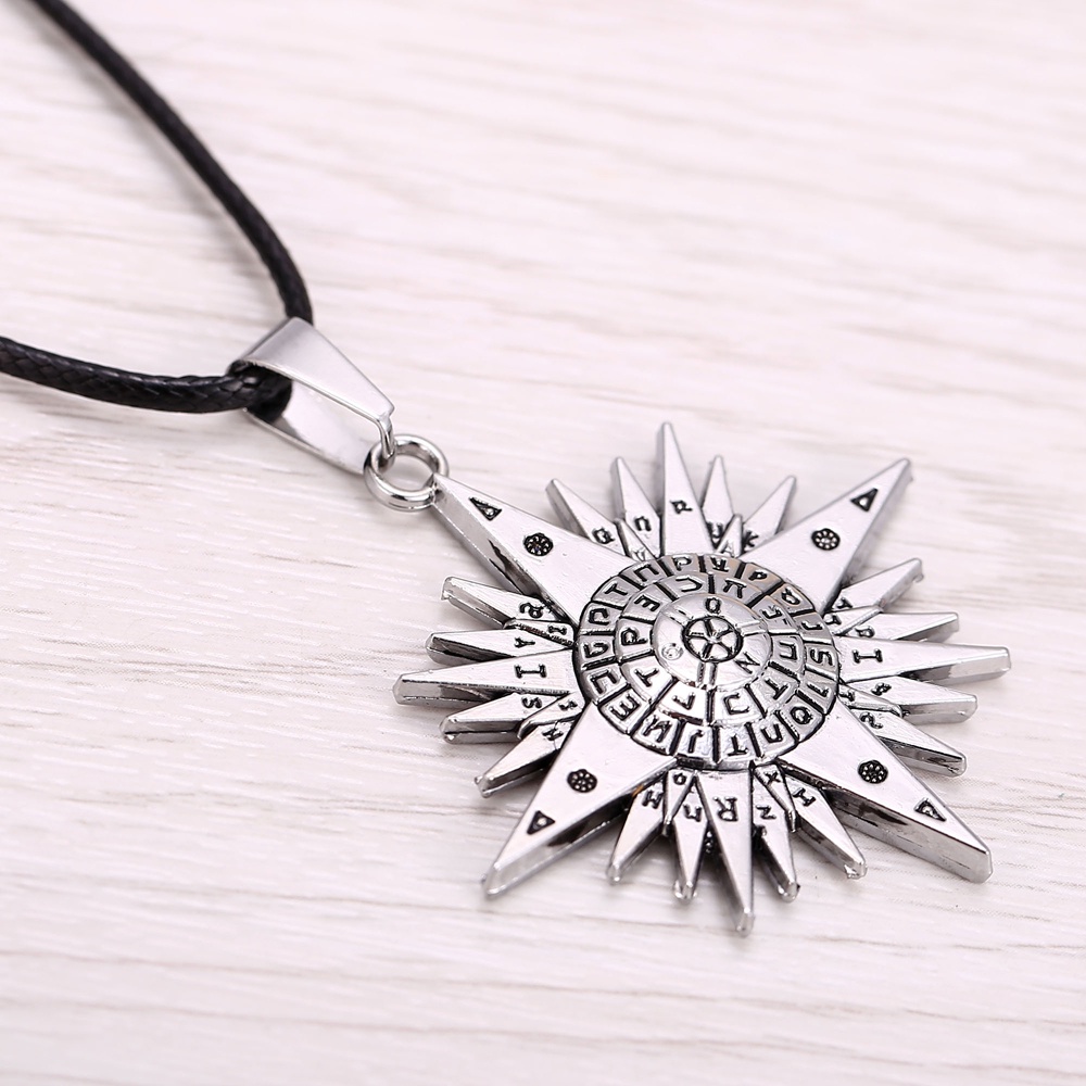 Julie Dây Chuyền Mặt Hình Ngôi Sao Năm Cánh Logo Black Butler Cho Fan Lucifer Satan Quyến Rũ Quà Lưu Niệm Thời Trang