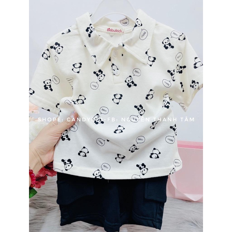 Bộ cộc tay ht Gấu