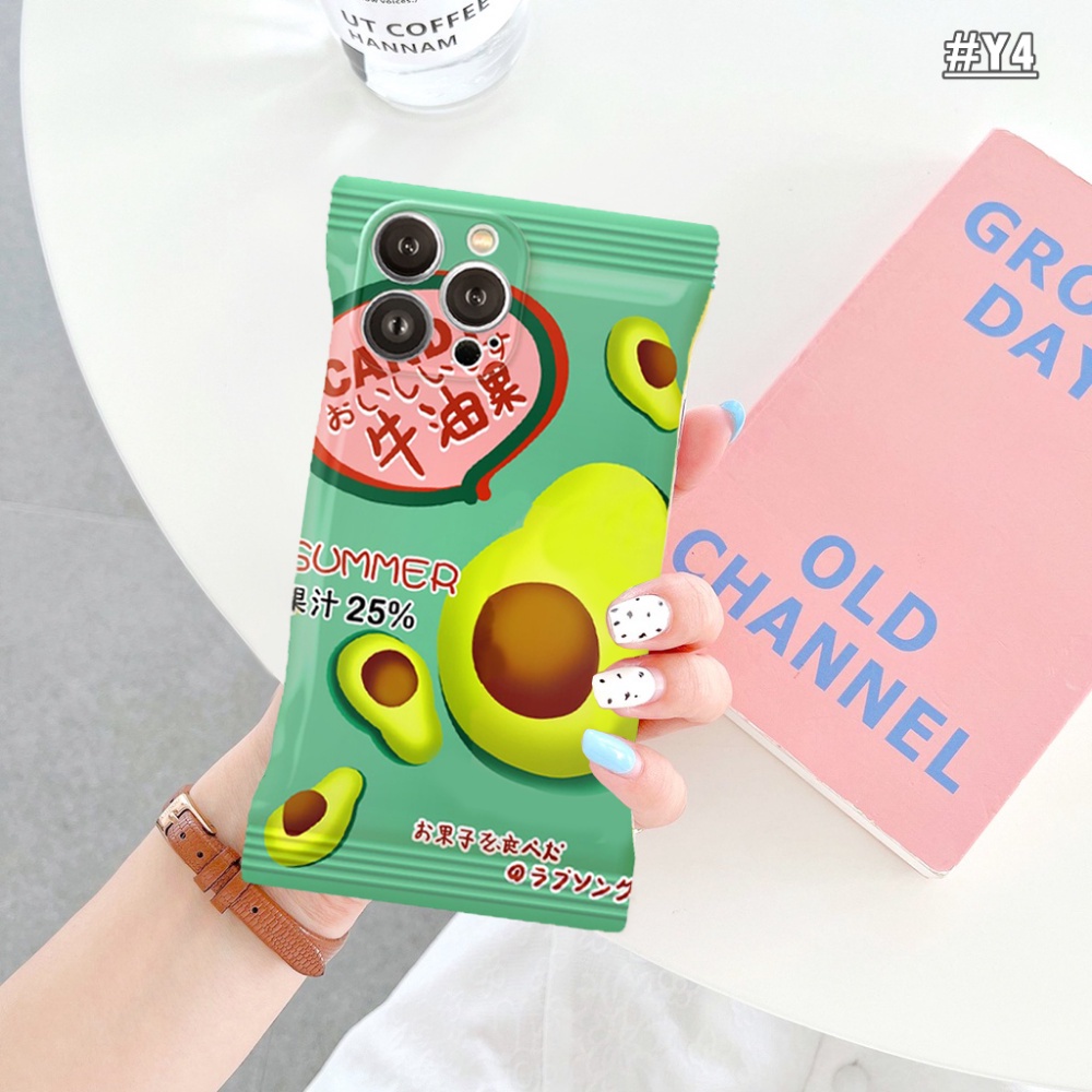 Ốp Điện Thoại Mềm Hình Kẹo / Bơ Cho VIVO Y02 Y01 Y02S Y12s Y16 Y35 Y22 Y15s Y15A Y21 V25e V25 Y33s Y20 Y12 Y15 Y91C Y1s Y17 Y30 Y11 Y12i