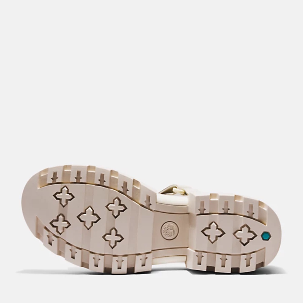 [SALE] Timberland Giày Sandal Nữ  Everleigh Ankle Strap Màu Trắng Kem TB0A5UMMD2