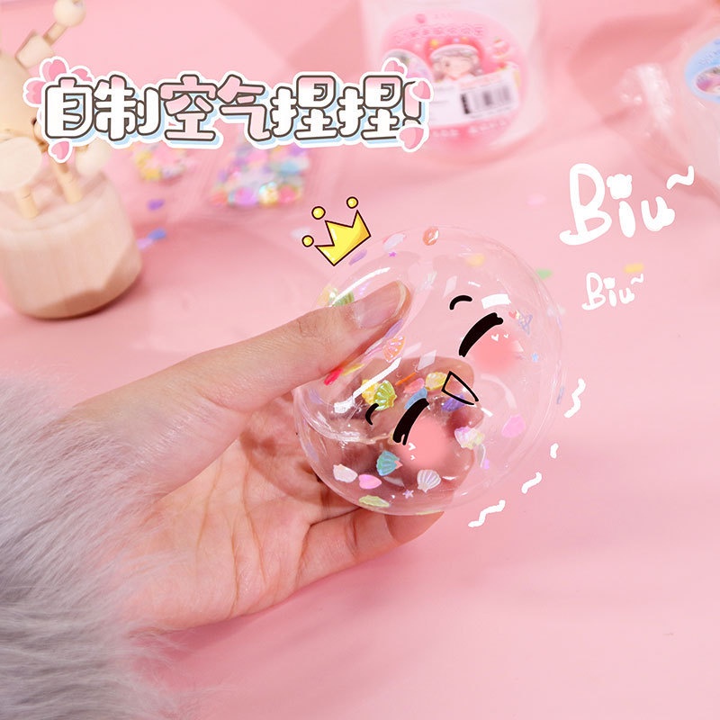 Băng Keo Thổi Bong Bóng Kèm Kim Tuyến Cho Bé