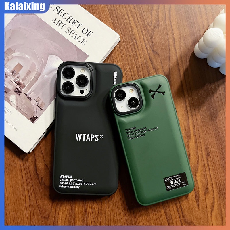 Ốp Điện Thoại Mềm Họa Tiết Puff WTAPS Cho iPhone 14 Pro Max 13 12 11 Pro Max