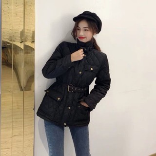 [ORDER] Áo phao trần trám thắt eo Ulzzang
