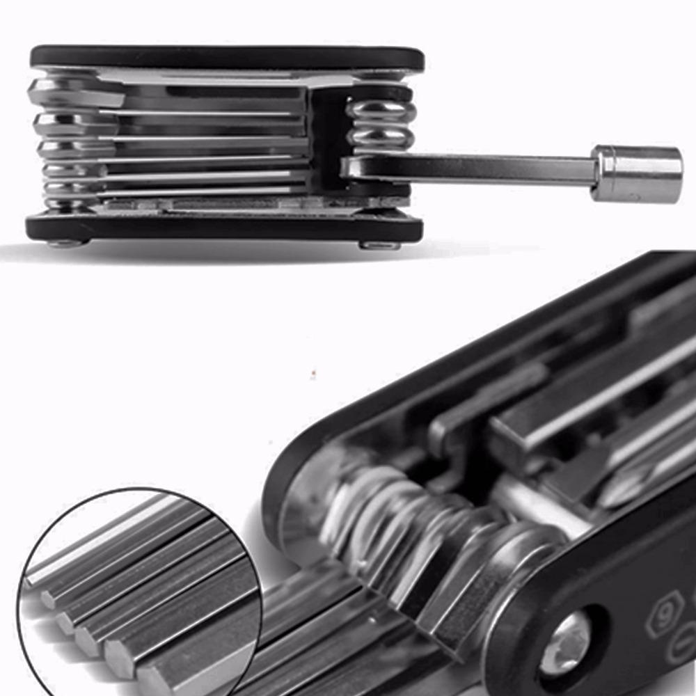 MUVAKO Bộ Dụng Cụ Sửa Chữa Lốp Xe 16 Trong 1 Đa Năng Tiện Dụng