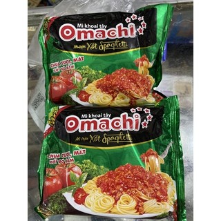 Linhmart- Mì trộn Omachi Sốt Spaghetti Gói 91g
