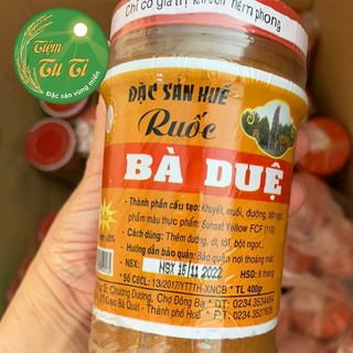 Mắm ruốc bà duệ chính hãng - hũ 400g đặc sản huế