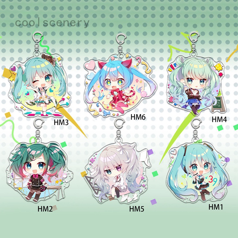 Móc Khóa Hình Hatsune Miku Xinh Xắn