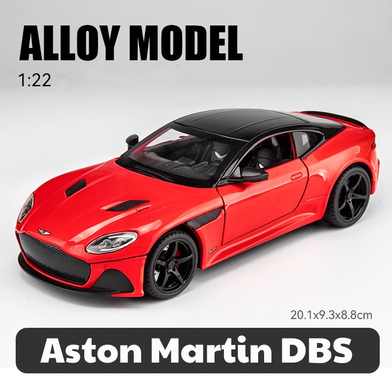Mô hình Siêu Xe Thể Thao Aston Martin DBS tỷ lệ 1:22 khung hợp kim