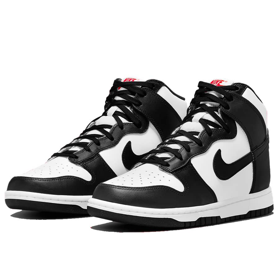 ( Chính Hãng ) Giày Sneaker cổ cao Nike Dunk High PANDA, giày Sneaker đế bằng cổ cao
