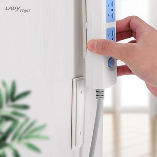 ⭐ Hot Sale ⭐Socket Holder Holder PP Plastic Power Strip Socket Cable Fixer Wall Mounted