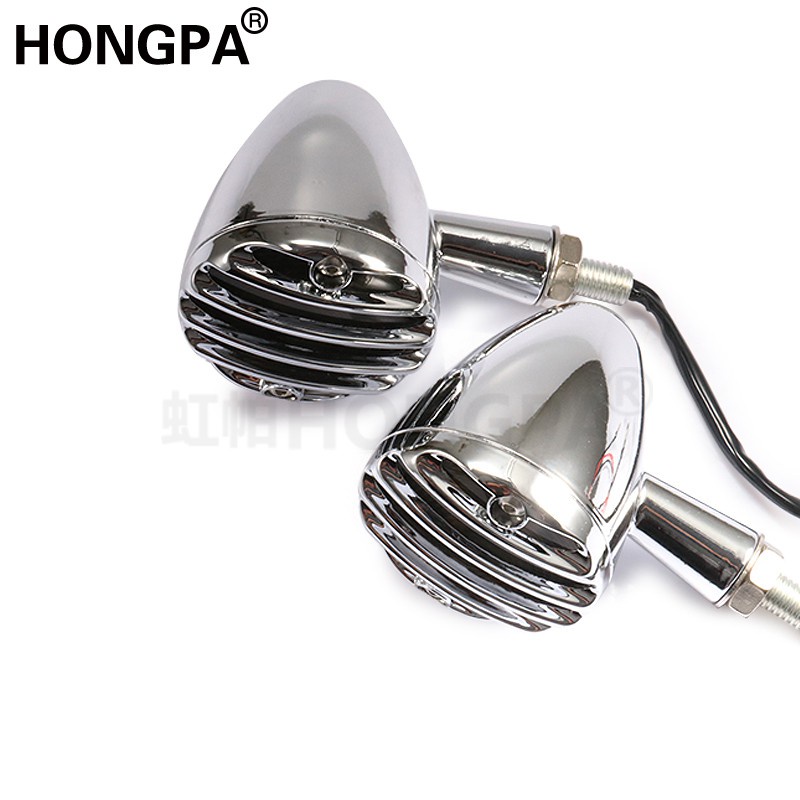 Đầu Máy Retro Sửa Đổi Hàng Rào Hướng Đèn LED Hướng Ánh Sáng Hợp Kim Nhôm Harley Ktr Sói Hoang Dã Tìn