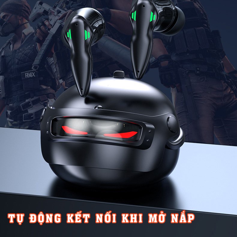 Tai Nghe Bluetooh Gaming H03, Tai Nghe Chơi Game Mũ 3 Bluetooth 5.3 Cho Điện Thoại Máy Tính Bảng