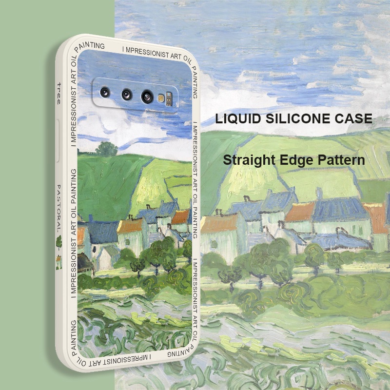 Ốp Điện Thoại Mềm Thoải Mái Cho Samsung Galaxy S10 S10E Plus S9 Plus