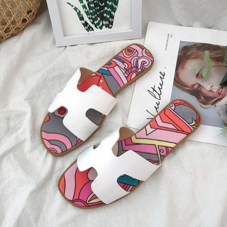 (Order 35-41)Dép H họa tiết