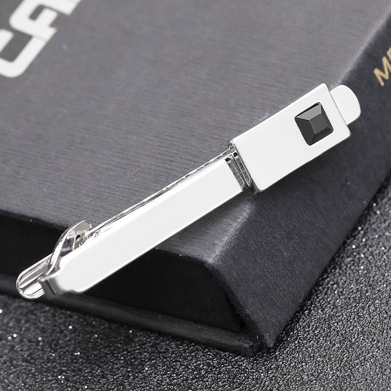 Kẹp Cà Vạt Kim Loại Màu Vàng Mới Cho Nam