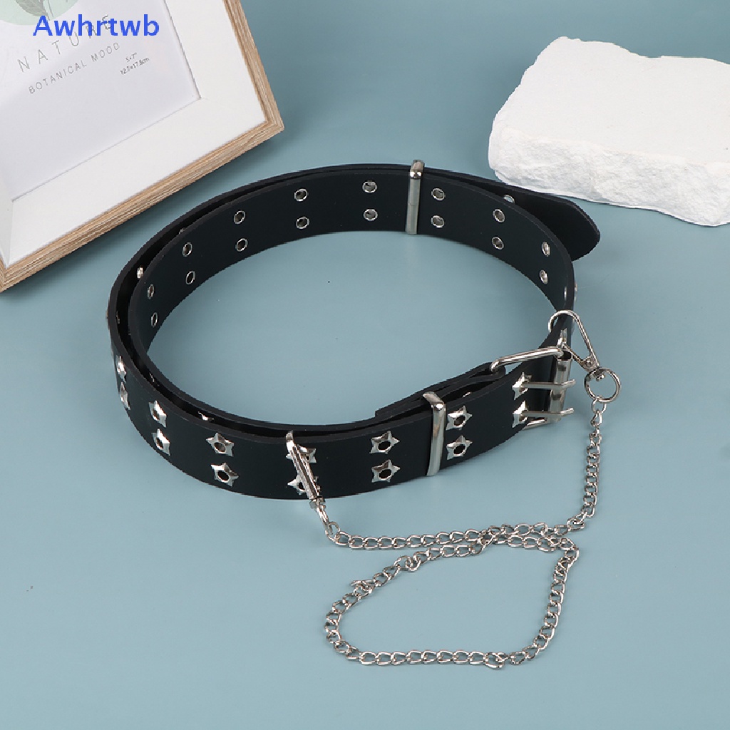 Thắt Lưng Quần Jean Unisex Phong Cách Punk Gothic Mới