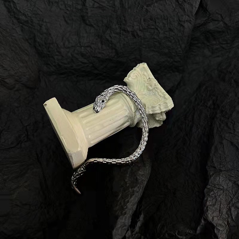 Bông Tai Hình Rắn Phong Cách Retro Cá Tính