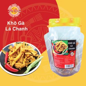 Khô Gà Lá Chanh Chay Âu Lạc 50g