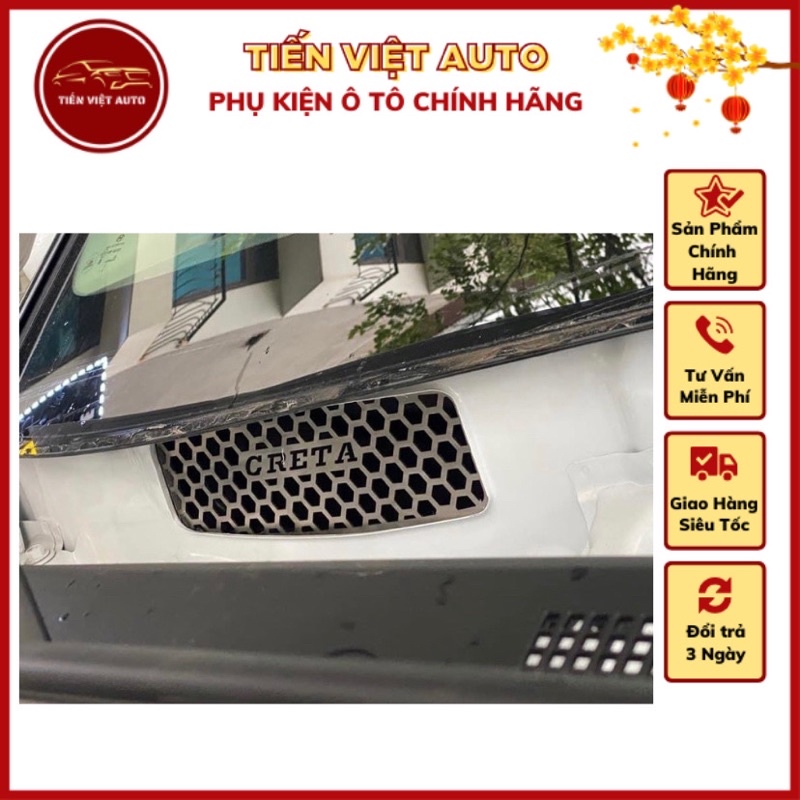 Tấm Lưới Chống Chuột Cho Xe Huyndai CRETA - Inox 304 Tấm Dày Cao Cấp