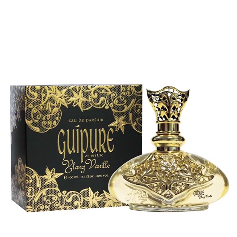 Set Nước Hoa JEANNE ARTHES Paris Guipure Ylang Vanille Edp 100ml + xịt khử mùi Vanille 150ml [ BILL PHÁP ]