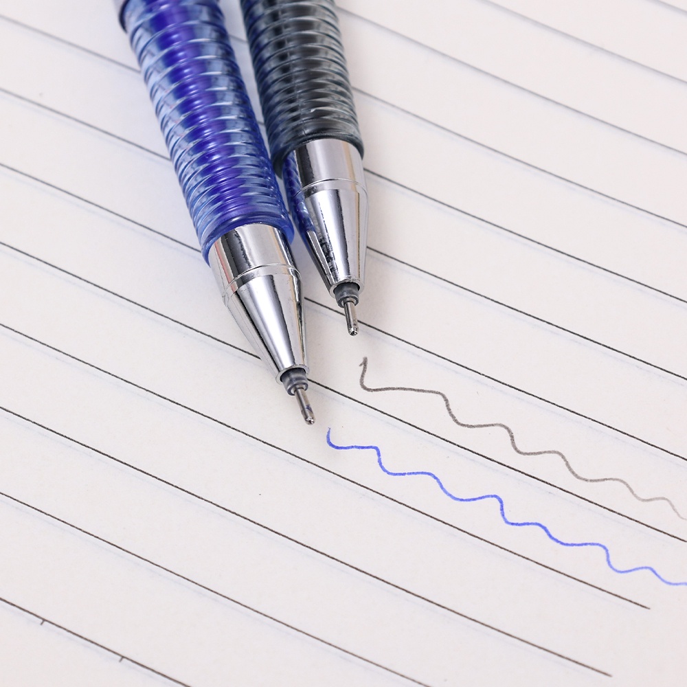 Bút Bi Mực Đen / Xanh Ngòi 0.5mm Có Thể Giặt Được