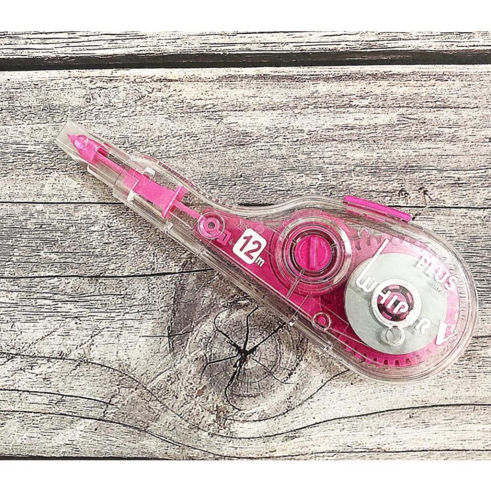 Bút xóa băng cao cấp Plus dài 12m / chiếc - khô nhanh dùng cho văn phòng - học sinh , sinh viên - HIKOMA STORE