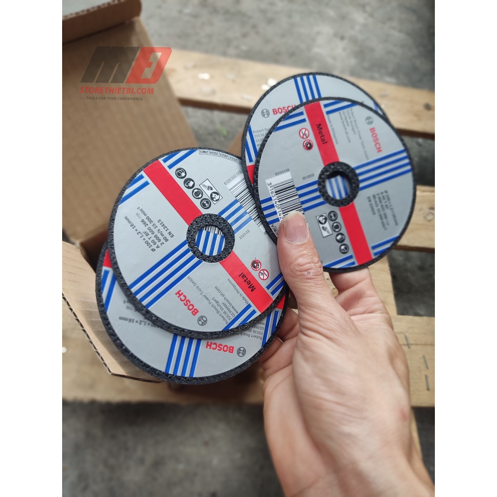 Đá cắt 100mm Chính hãng Bosch 2608600266