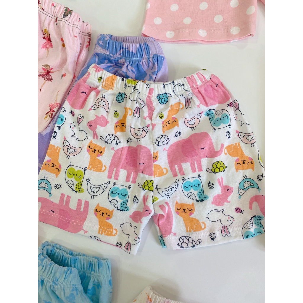 Quần đùi chục xuất dư chất cotton bozip cho bé trai, bé gái từ 7-18kg