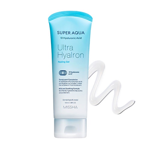 XK53 (Xả kho 9/2023)Tẩy Tế Bào Chết Dưỡng Ẩm Làm Sáng Missha Super Aqua Ultra Hyalron Peeling Gel