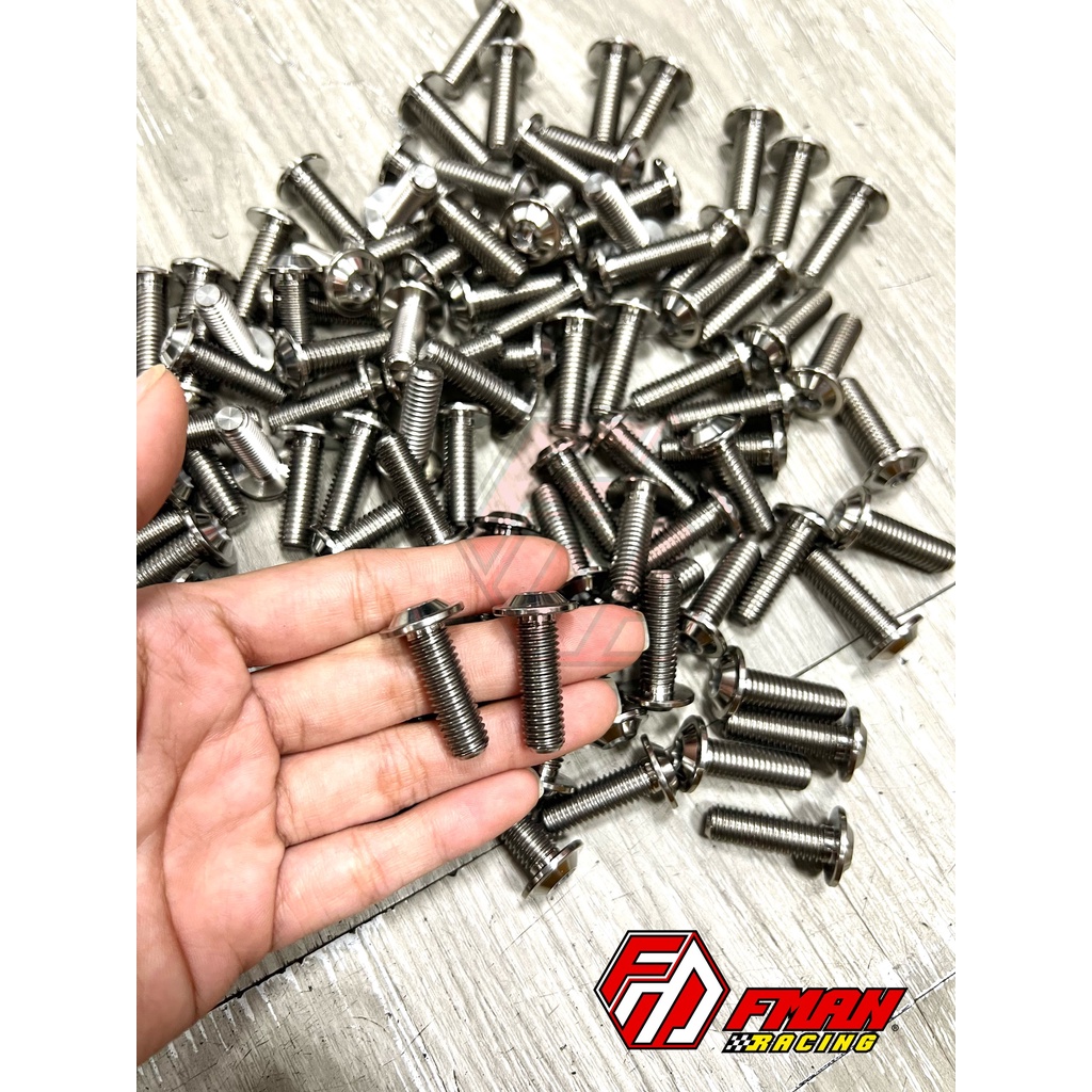 ỐC TITAN GR5 8LY 2.5P DÙ MỎNG