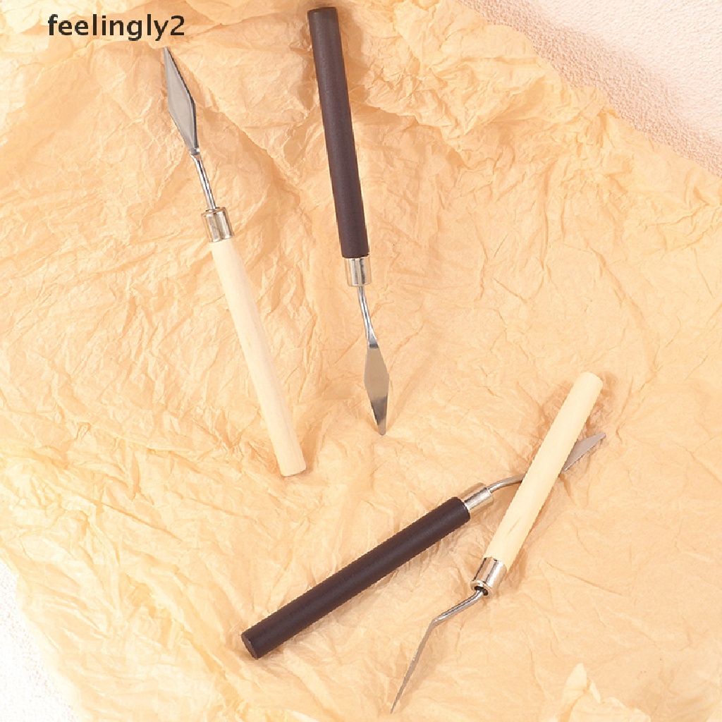 Que Nhuộm Móng Tay Bằng Thép Không Gỉ Có Tay Cầm Tiện Dụng