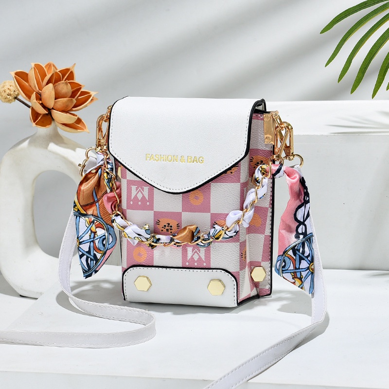 Túi Xách Đựng Điện Thoại Sức Chứa Lớn Thiết Kế Hai Ngăn Đơn Giản Thời Trang Cho Nữ