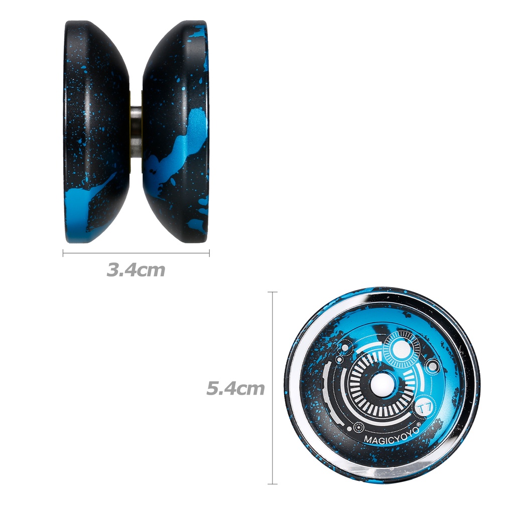 Yoyo MagicYoyo T7 Bằng Hợp Kim Nhôm Có Bạc Đạn Hẹp Cho Trẻ Em Mới Bắt Đầu