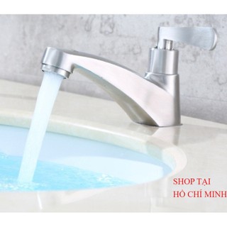 Vòi lavabo lạnh cao cấp sus 304 LV6007