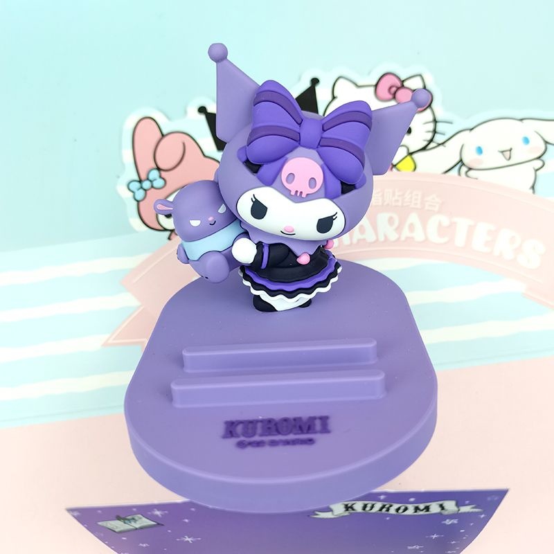 Giá Đỡ Điện Thoại Để Bàn Trang Trí Mô Hình KUROMI KUROMI