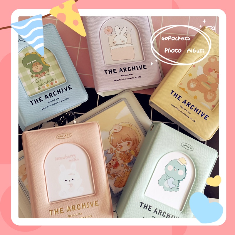 Album Ảnh 3 Inch 40 / 20 Trang In Hình Thần Tượng Xinh Xắn