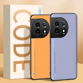 Ốp Điện Thoại Da PU Viền Silicon Dẻo Màu Trơn Sang Trọng Cho OnePlus 11 11R Ace 2 Pro OnePlus 10 Pro 10T 10R One Plus 11