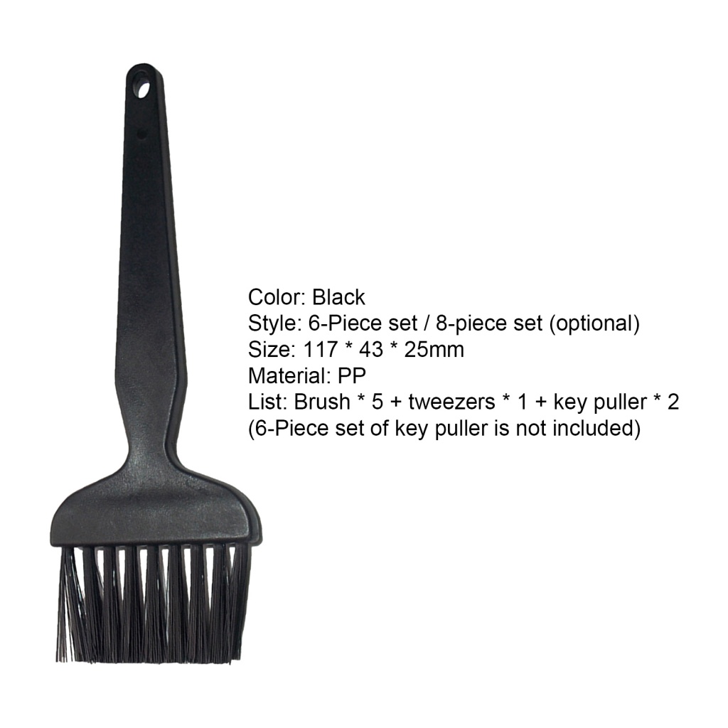 Set 6 / 8 cọ phủi bụi bàn phím máy tính LENOVO chống tĩnh điện gọn nhẹ tiết kiệm thời gian