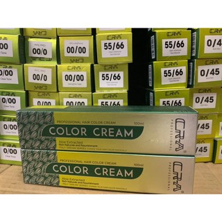 Kem nhuộm tóc cra, thuốc nhuộm tóc salon cra 100ml