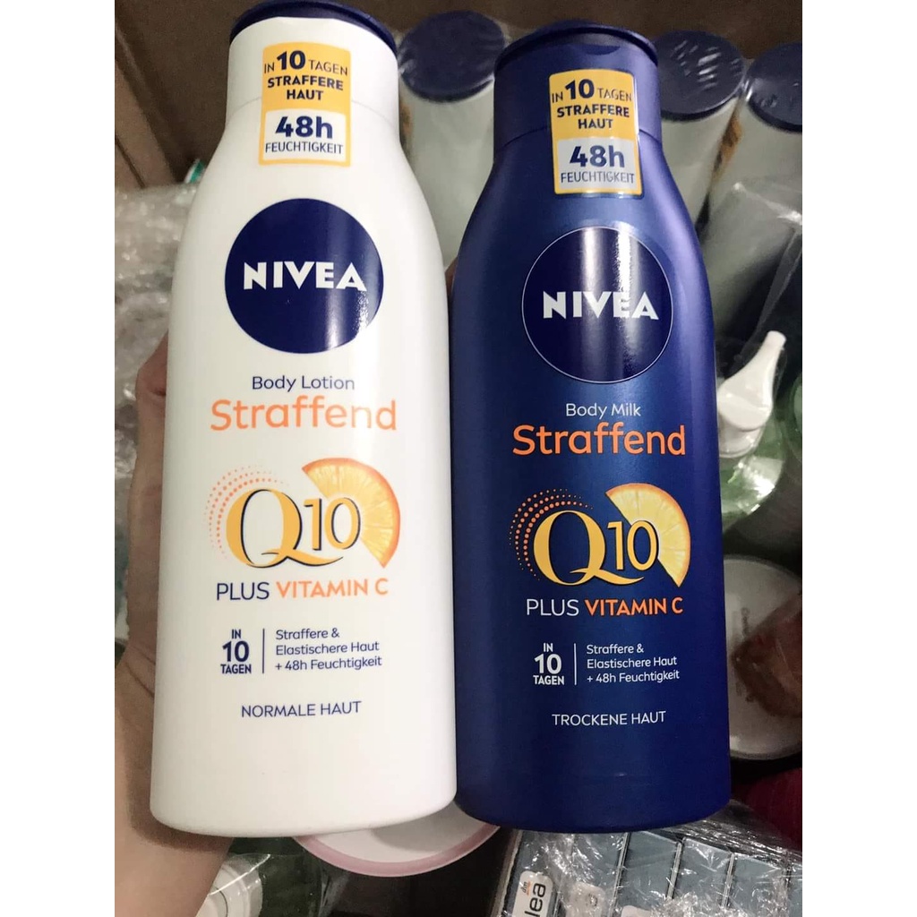 Sữa Dưỡng Thể Toàn Thân Nivea Body Milk Q10 - Đức