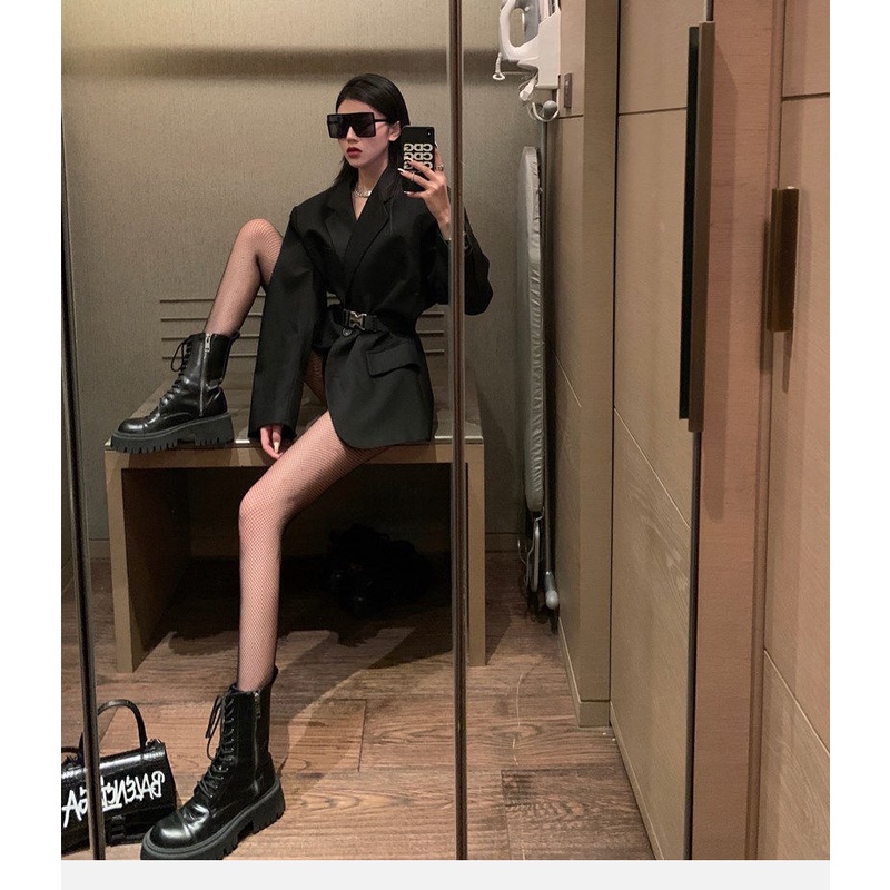 Xijing Quần Tất Lưới Hình Viên Kim Cương Quyến Rũ Gợi Cảm Cho Nữ