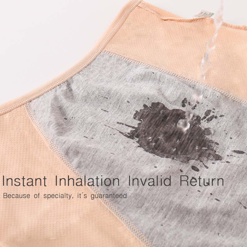 Quần Lót Cotton Lưng Cao Chống Tràn Bảo Vệ Cho Nữ JP5