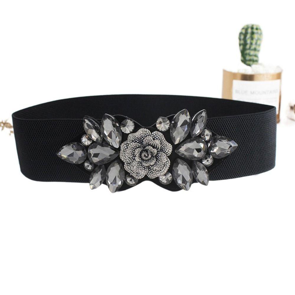 Thắt Lưng Nữ Họa Tiết Hoa Hồng Phong Cách Hàn Quốc Cá Tính