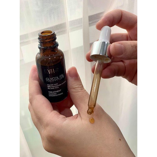 Serum Eveline 5%Glycol Therapy ngừa mụn, mờ thâm, giảm dầu nhờn