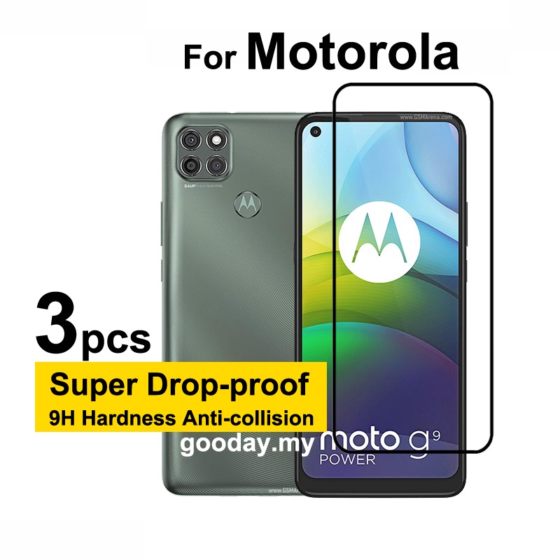 Set 3 Kính Cường Lực Cho Motorola MOTO G9 Power G9 Plus Play G Stylus 5G 2022 G32 G82 G62 5G G42 G52 G200 MOTO Edge 30 Neo 20 Pro Lite 5G