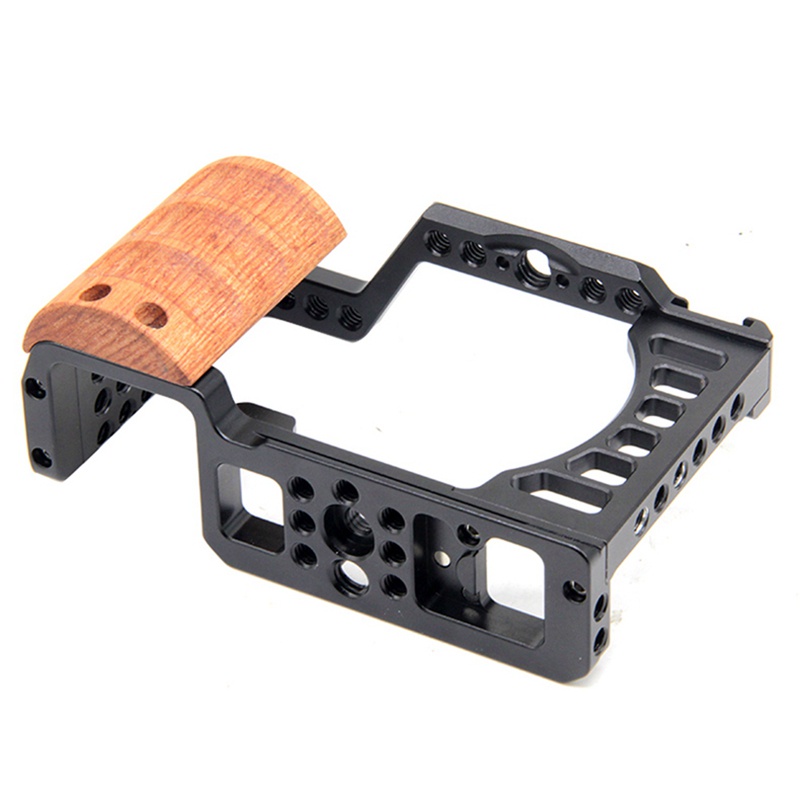 Khung Máy Ảnh Sony A7C Bằng Gỗ Kèm Phụ Kiện