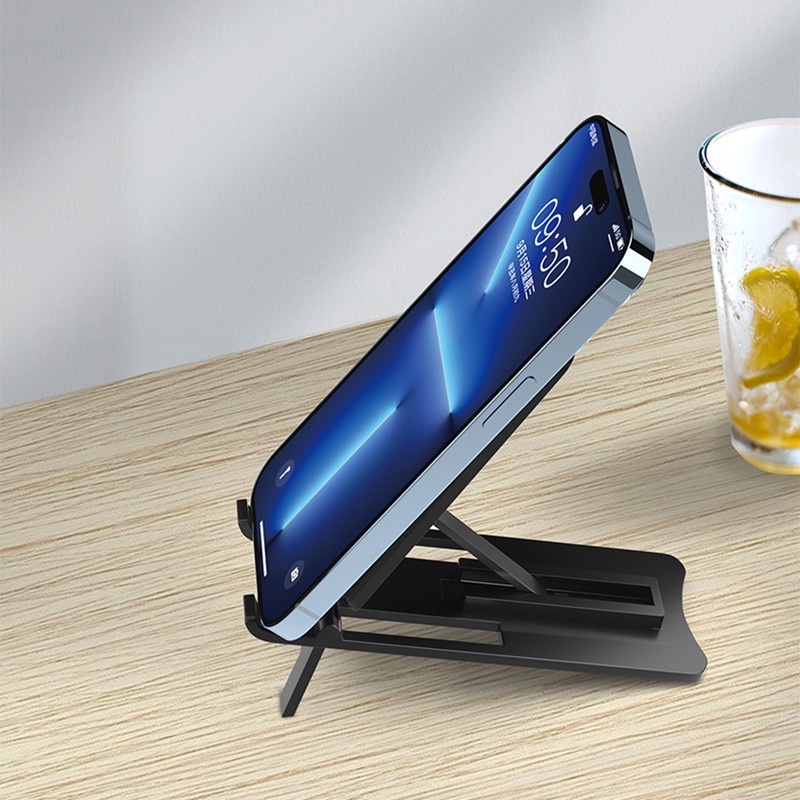 Giá Đỡ Điện Thoại / Máy Tính Bảng Bằng Nhựa Có Thể Gấp Gọn Tiện Dụng