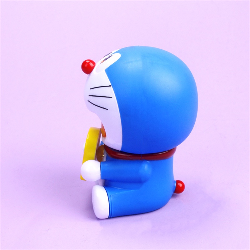 Mô Hình Nhân Vật Doraemon 9cm Bằng PVC Dùng Trang Trí Vườn