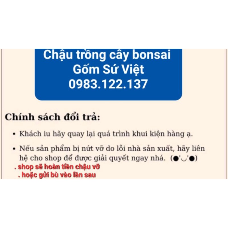 Chậu oval mini men hỏa biến gốm bát tràng