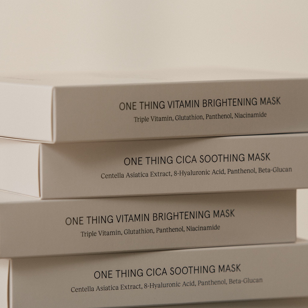 Mặt Nạ Dưỡng Da Mặt One Thing Vitamin Brightening Mask (5 Sheets)